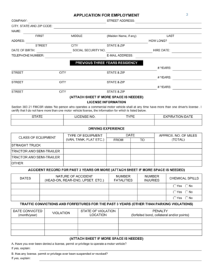 application for employment formpdf